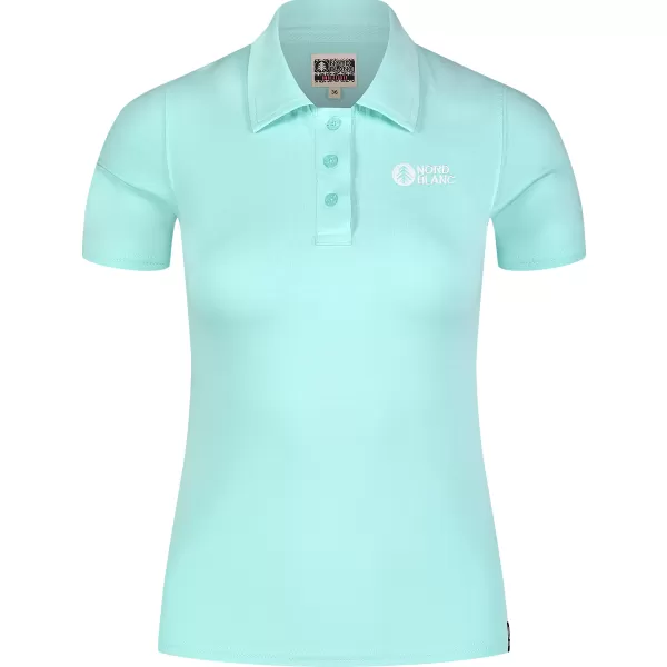  Dámské polo triko NORDBLANC EVERMORE NBSLT8174 ZELENÁ 