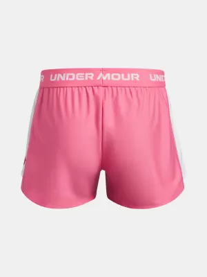 Dívčí kraťasy UNDER ARMOUR G TECH PLAY UP SHORT 1390075-672 RŮŽOVÁ