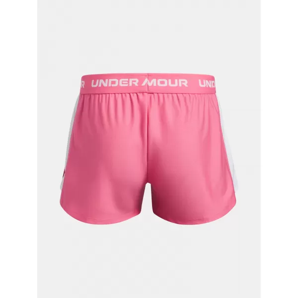  Dívčí kraťasy UNDER ARMOUR G TECH PLAY UP SHORT 1390075-672 RŮŽOVÁ 