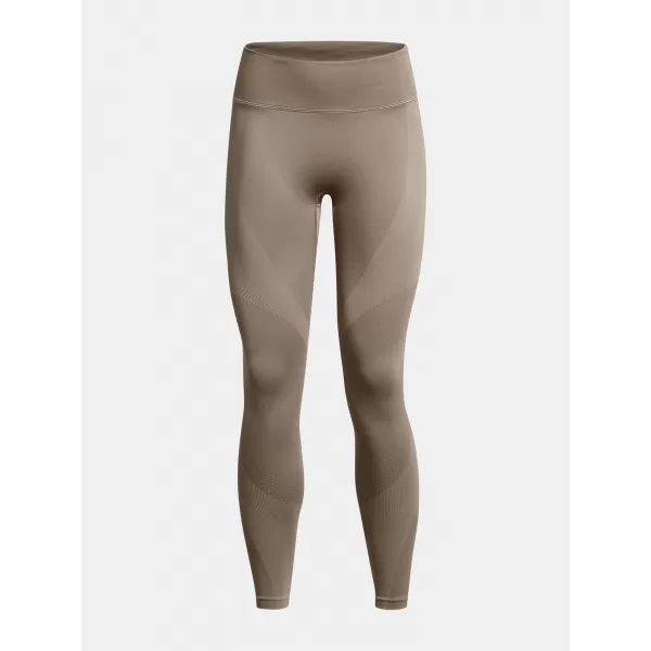 Dámské legíny UNDER ARMOUR VANISH ELITE SEAMLESS ANKLEG 1383550-200 HNĚDÁ 