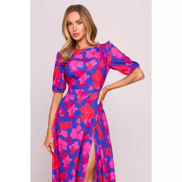  Dámské šaty MOE M858 PINK 