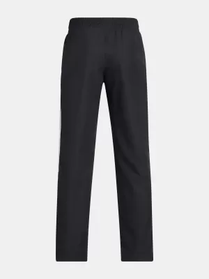 Chlapecké sportovní kalhoty UNDER ARMOUR B RIVAL WVN PANT 1390155-001 ČERNÁ