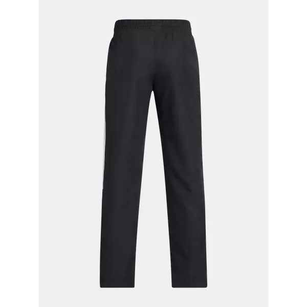  Chlapecké sportovní kalhoty UNDER ARMOUR B RIVAL WVN PANT 1390155-001 ČERNÁ 