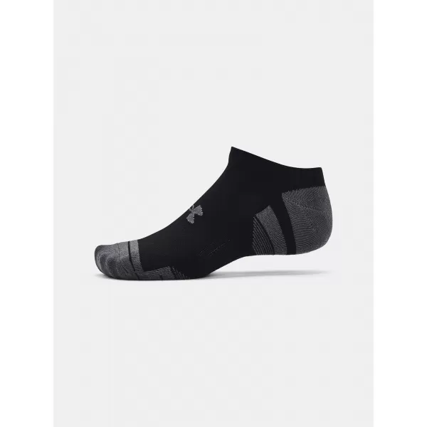  Ponožky UNDER ARMOUR PERFORMANCE COTTON NS (3 PÁRY) 1379526-001 ČERNÁ 