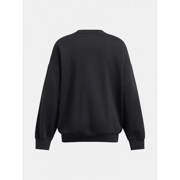  Dámská mikina UNDER ARMOUR  RIVAL FLEECE OS CREW ČERNÁ 