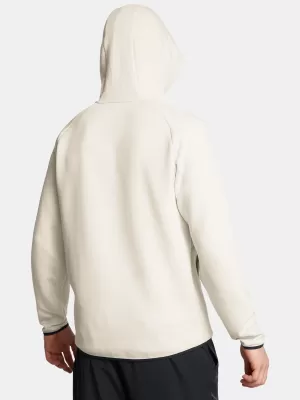 Pánská mikina UNDER ARMOUR UNSTOPPABLE FLC HD EU 1389350-110 BÍLÁ