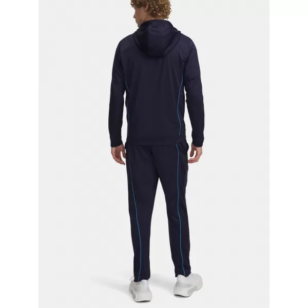  Pánská souprava UNDER ARMOUR EMEA TRACKSUIT NOVELTY 1390152-410 MODRÁ 