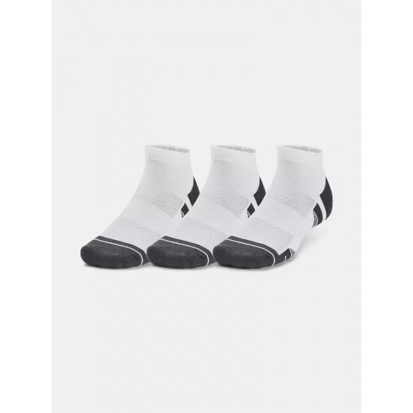  Ponožky UNDER ARMOUR PERFORMANCE TECH LOW (3 PÁRY) 1379504-100 BÍLÁ 