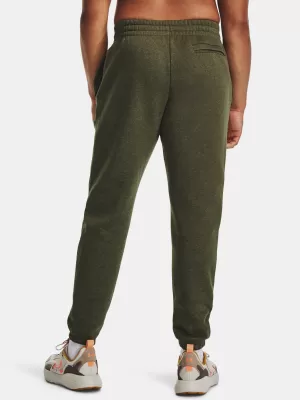 Pánské tepláky UNDER ARMOUR ESSENTIAL FLEECE JOGGER 1373882-391 ZELENÁ