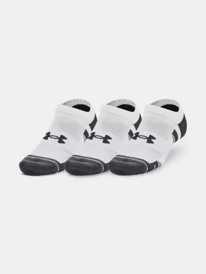 Ponožky UNDER ARMOUR PERFORMANCE COTTON NS (3 PÁRY) 1379526-100 BÍLÁ