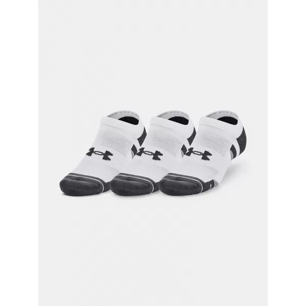  Ponožky UNDER ARMOUR PERFORMANCE COTTON NS (3 PÁRY) 1379526-100 BÍLÁ 