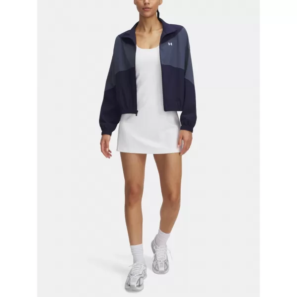 Dámské šaty UNDER ARMOUR MOTION DRESS 1384053-101 BÍLÁ 