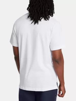 Pánské triko UNDER ARMOUR ICON POLO 1386608-100 BÍLÁ