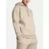 Pánská mikina UNDER ARMOUR ESSENTIAL FLEECE HOODIE 1373880-203 HNĚDÁ