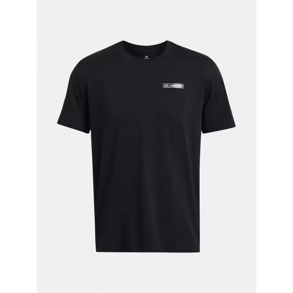  Pánské triko UNDER ARMOUR HW ARMOUR LABEL SS 1382831-001 ČERNÁ 
