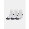 Ponožky UNDER ARMOUR PERFORMANCE COTTON 3P QTR 1379528-100 BÍLÁ