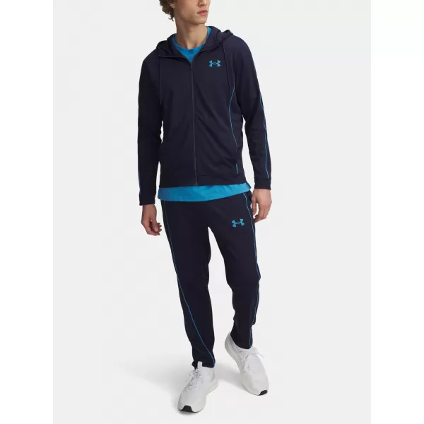  Pánská souprava UNDER ARMOUR EMEA TRACKSUIT NOVELTY 1390152-410 MODRÁ 