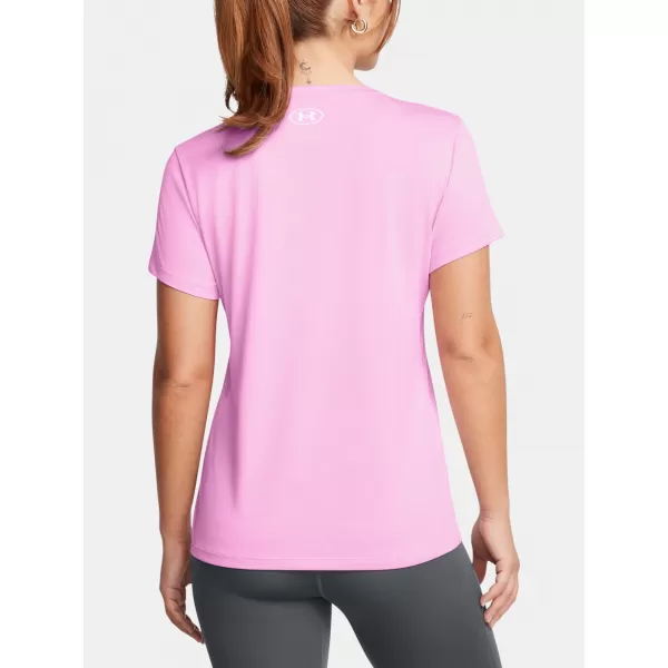  Dámské triko UNDER ARMOUR TECH SSV- TWIST 1384227-638 RŮŽOVÁ 