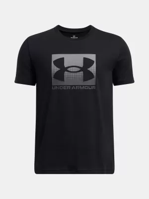 Chlapecké triko UNDER ARMOUR B BOXED SPORTS UPDATE SS 1388672-001 ČERNÁ