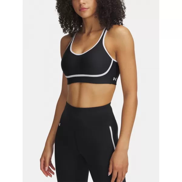  Dámská podprsenka UNDER ARMOUR INFINITY MID PIPED 1389826-001 ČERNÁ 