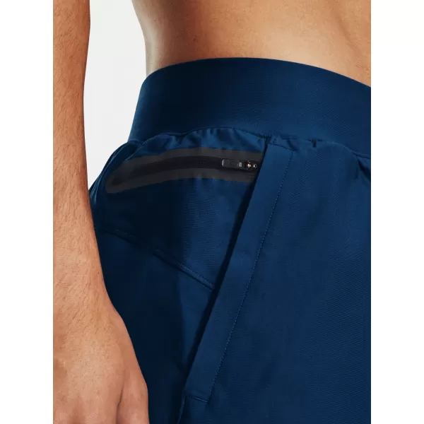  Pánské kraťasy UNDER ARMOUR UNSTOPPABLE HYBRID SHORTS 1373780-426 MODRÁ 