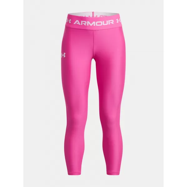  Dívčí legíny UNDER ARMOUR ARMOUR ANKLE CROP 1373950-652 RŮŽOVÁ 