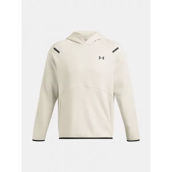  Pánská mikina UNDER ARMOUR UNSTOPPABLE FLC HD EU 1389350-110 BÍLÁ 