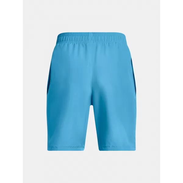  Chlapecké kraťasy UNDER ARMOUR TECH WOVEN WORDMARK SHORT 1383341-452 SVĚTLE MODRÁ 
