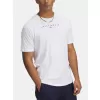 Pánské triko UNDER ARMOUR M STACKED LOGO SS 6000211-100 BÍLÁ