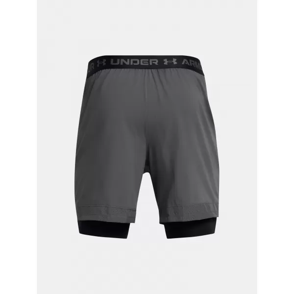 Pánské kraťasy UNDER ARMOUR VANISH WOVEN 2IN1 STS 1373764-025 ŠEDÁ 