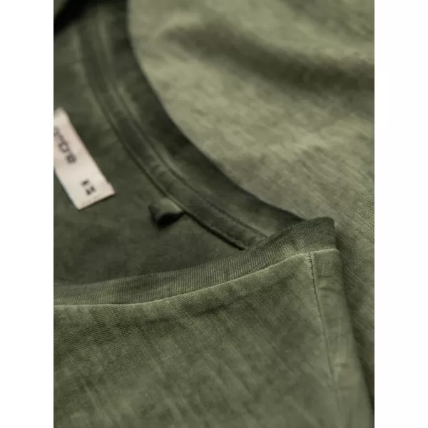  Pánské triko OMBRE OM-TSWT-0242 OLIVE 