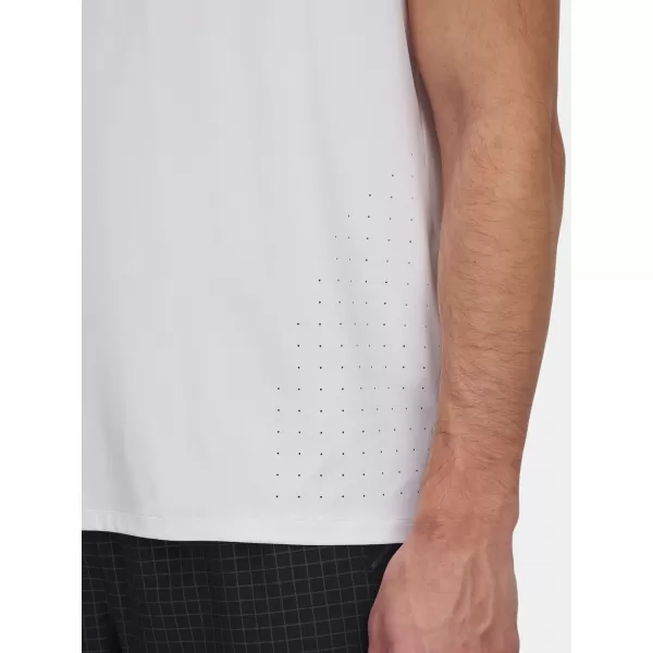  Pánské triko UNDER ARMOUR LAUNCH ELITE SHORTSLEEVE 1389802-100 BÍLÁ 