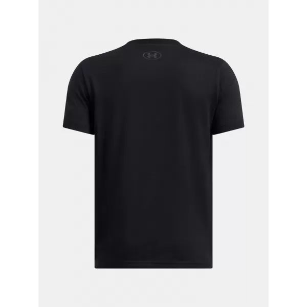  Chlapecké triko UNDER ARMOUR B BOXED SPORTS UPDATE SS 1388672-001 ČERNÁ 