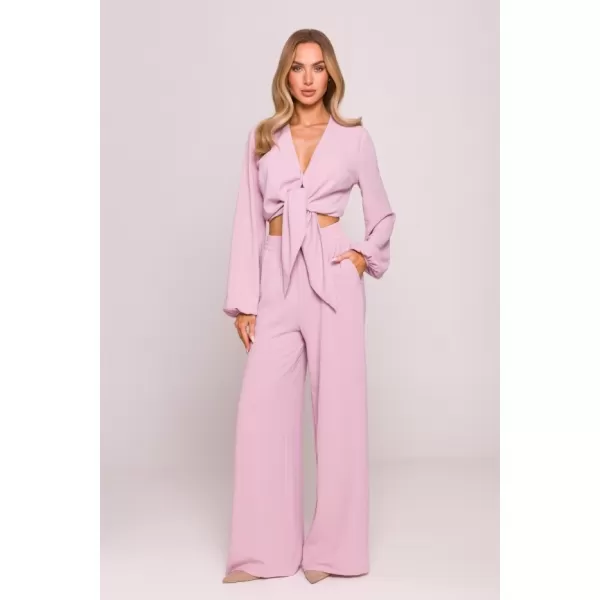  Dámské legíny MOE M862 CREPEPINK 