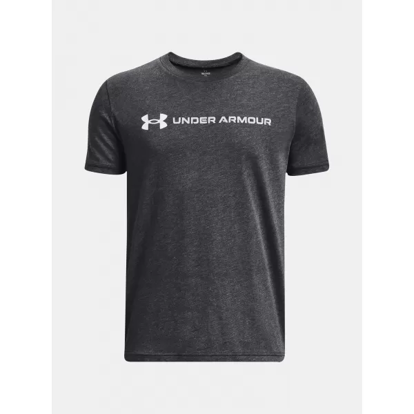  Chlapecké triko UNDER ARMOUR B LOGO WORDMARK SS 1380747-001 ČERNÁ 