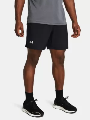 Pánské kraťasy UNDER ARMOUR LAUNCH 7 UNLINED SHORTS 1382622-001 ČERNÁ