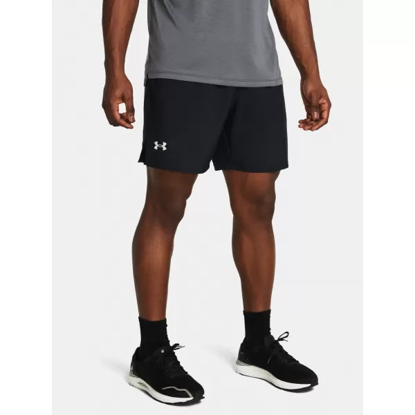  Pánské kraťasy UNDER ARMOUR LAUNCH 7 UNLINED SHORTS 1382622-001 ČERNÁ 