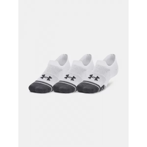  Ponožky UNDER ARMOUR PERFORMANCE TECH ULT (3 PÁRY) 1379502-100 BÍLÁ 