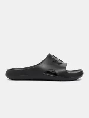 Chlapecké pantofle UNDER ARMOUR B LOCKER V SL 3028732-001 ČERNÁ