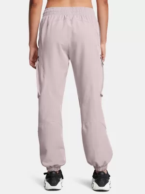Dámské sportovní kalhoty UNDER ARMOUR UNSTOPPABLE CARGO PANT 1386481-015 ŠEDÁ