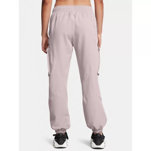 Dámské sportovní kalhoty UNDER ARMOUR UNSTOPPABLE CARGO PANT 1386481-015 ŠEDÁ 