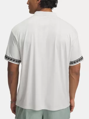 Pánské triko UNDER ARMOUR MS 96 TERRACE JSY SS 1390110-110 BÍLÁ
