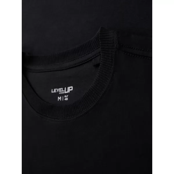  Pánské triko OMBRE OM-TSPT-0154 BLACK 