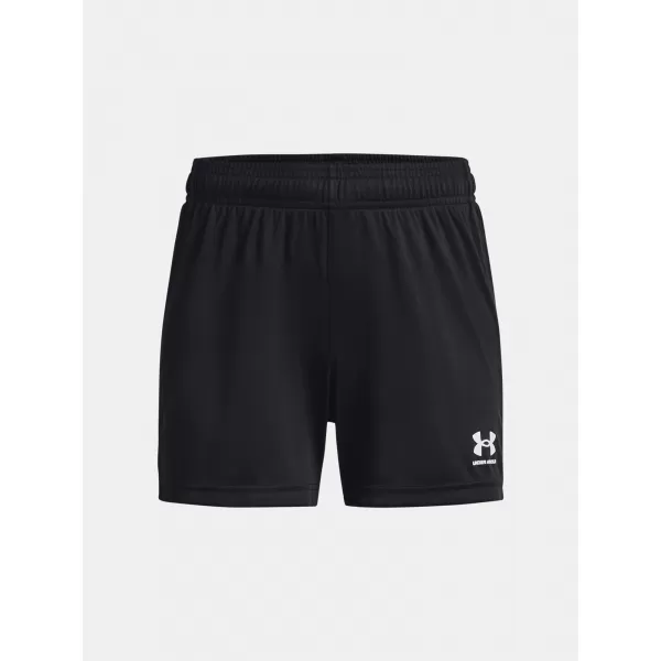  Dívčí kraťasy UNDER ARMOUR GS CH. KNIT SHORT 1379457-001 ČERNÁ 