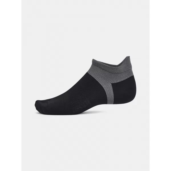  Ponožky UNDER ARMOUR AD RUN LITE NS (3 PÁRY) 1386237-001 ČERNÁ 