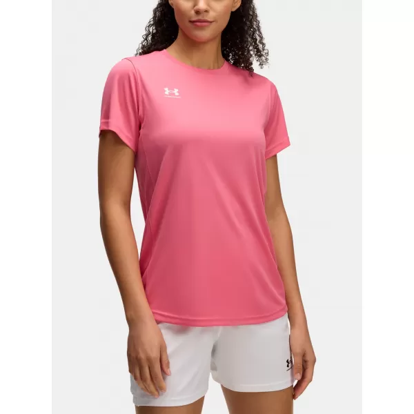  Dámské triko UNDER ARMOUR WS CH. TRAIN SS 1379603-672 RŮŽOVÁ 