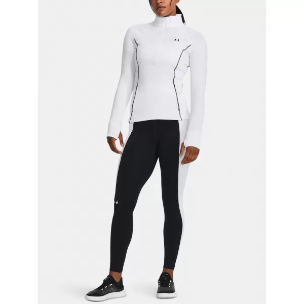  Dámské triko UNDER ARMOUR TRAIN CW 1/2 ZIP 1379886-100 BÍLÁ 