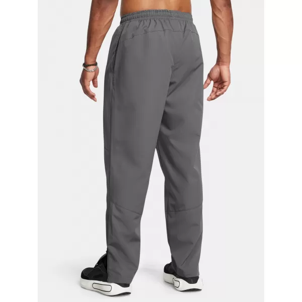 Pánské sportovní kalhoty UNDER ARMOUR ICON LEGACY WINDBKR PANT 1382876-025 ŠEDÁ 