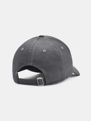 Pánská kšiltovka UNDER ARMOUR MENS BRANDED LOCKUP ADJ 1381645-012 ŠEDÁ