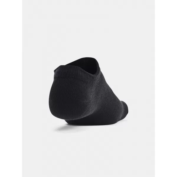  Ponožky UNDER ARMOUR ESSENTIAL NO SHOW (6 PÁRŮ) 1382611-001 ČERNÁ 